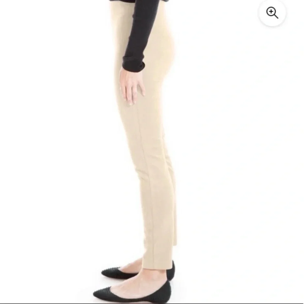 Max Studio NWT Beige Faux Suede High Rise Leggings Size XL